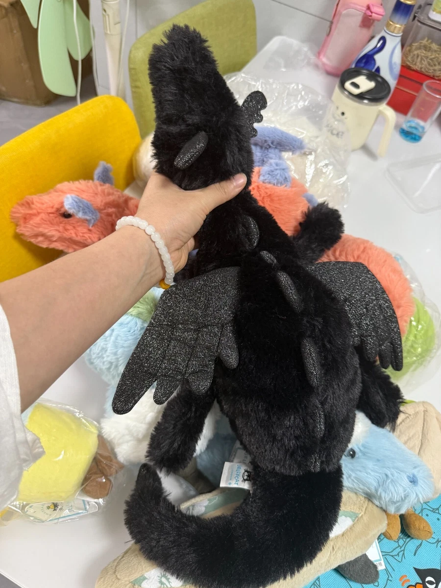 NUOVO Je**lly 50 Cm ONYX Peluche Gatto Bambola Black Sky Dragon - Foto 2