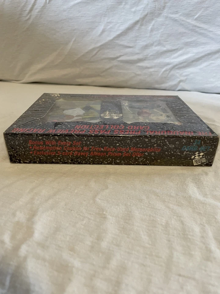 New 1993 The Inaugural Press Pass Preview Racing Card Collection Nascar 34 Cards - Image 4 of 4