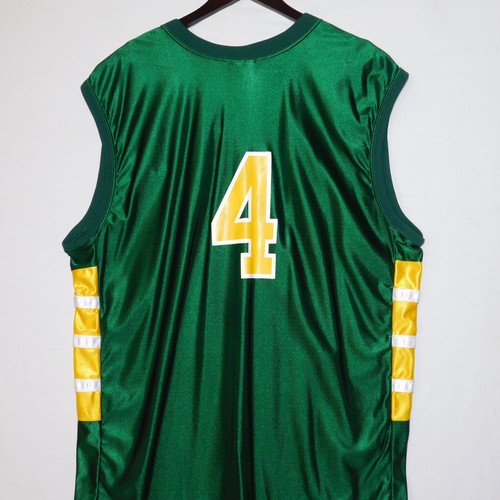 Camiseta deportiva de baloncesto de los Rawlings de Missouri Southern State Lions #4 de la NCAA usada en la década de 1990 - Imagen 7 de 8