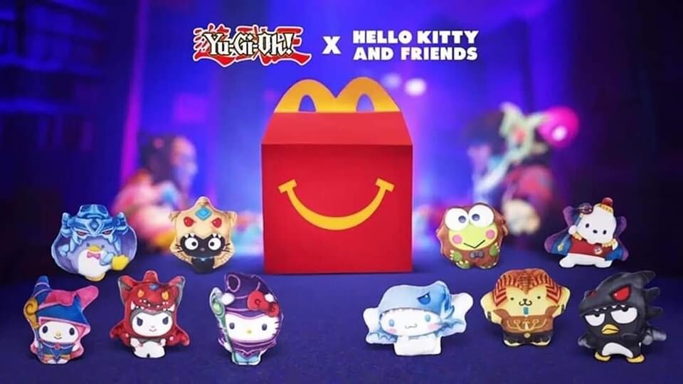 Cinnamoroll x Blue Eyes White Dragon McDonalds Happy Meal YuGiOh x
