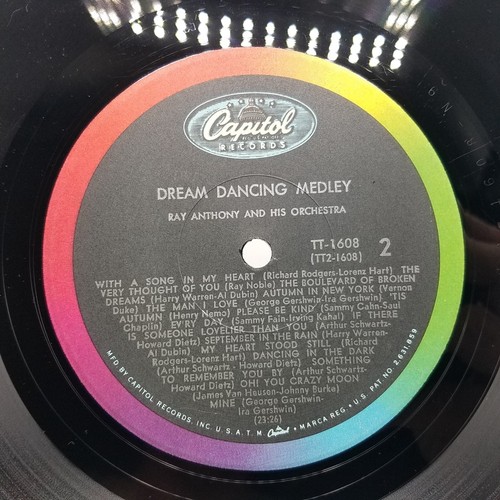 Ray Anthony Dream Dancing Medley LP Capitol T1608 1961 - Picture 4 of 4