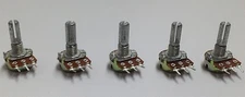 B200K 200K OHM Linear Taper Rotary Potentiometer 5 Pcs 