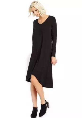 Eileen fisher asymmetrical dress cheap