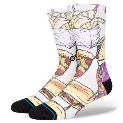 Stance X Neen Williams 'Not a Damn Chance' Crew Socks A555B23NEE Men's NWT