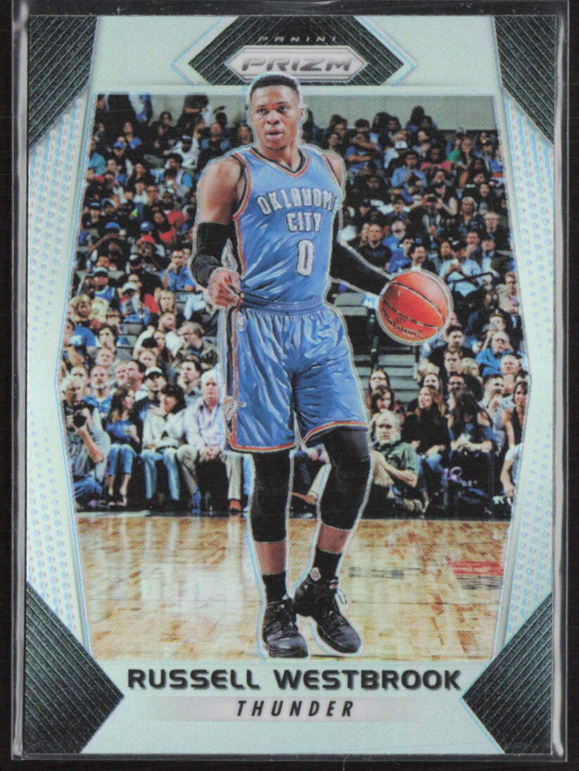 2017-18 Panini Prizm #261 Russell Westbrook Silver Prizm