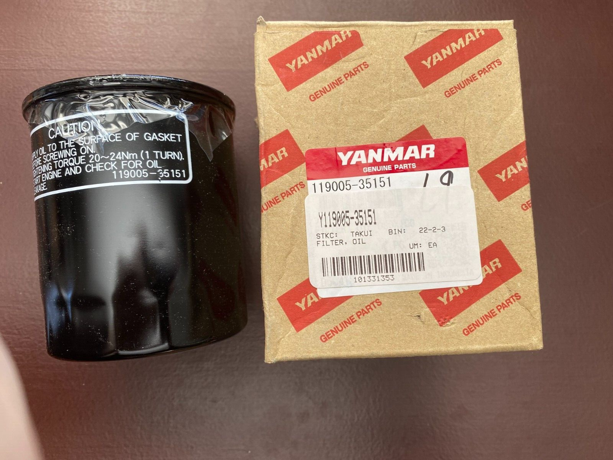 Takeuchi Y119005-35151 Oil Filter | eBay
