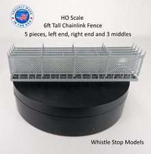HO Scale 6 ft tall chain link fence HO2001