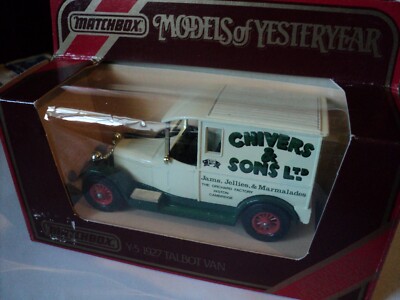 Matchbox M.O.Y. #Y-5 - 1927 - Talbot Van - 1:47 Scale - Original Box/Brand New!