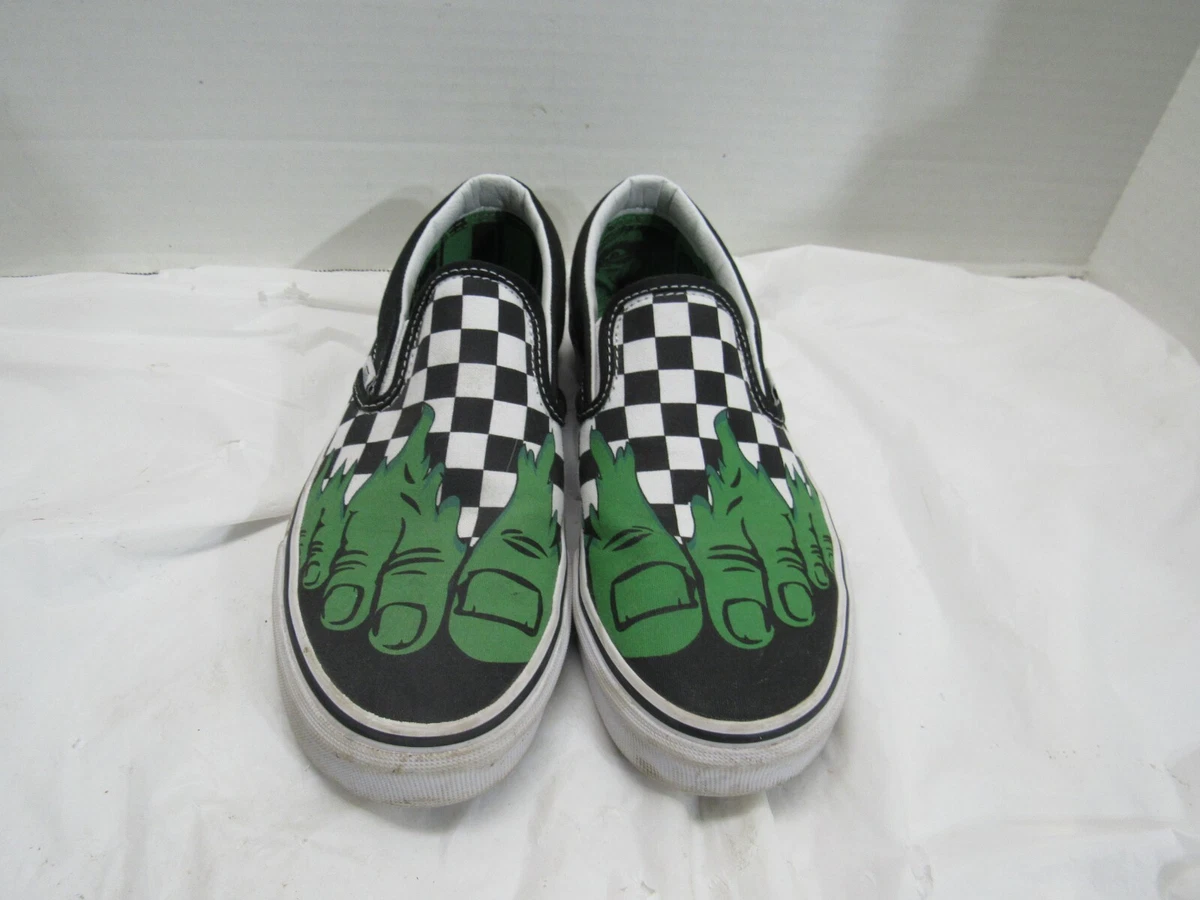 Hulk clearance checkerboard vans