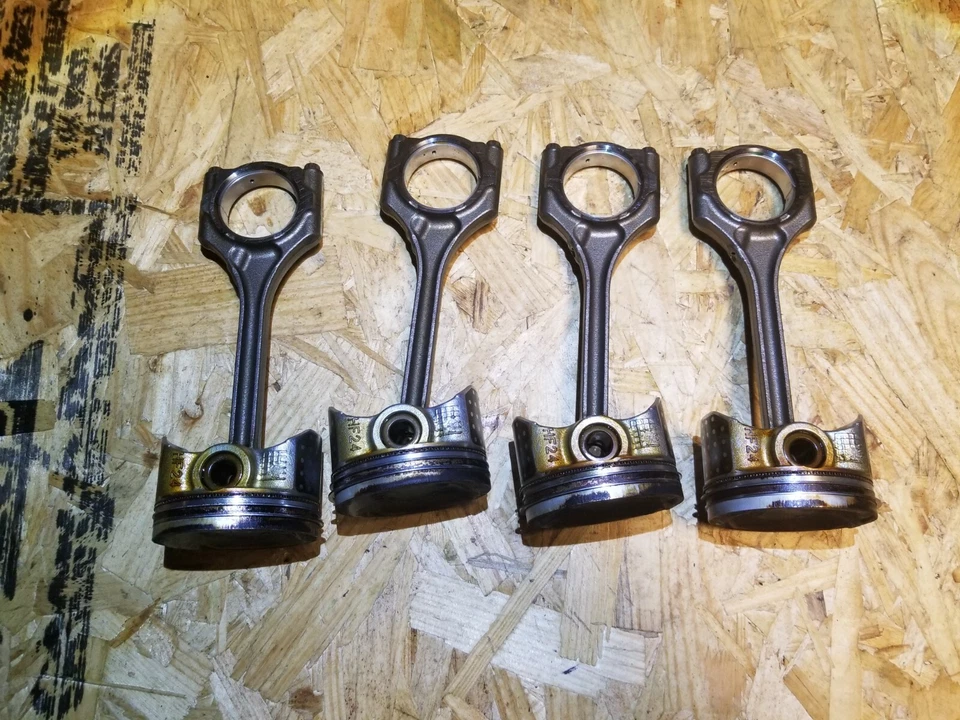 11 12 13 14 15 16 HONDA CR-Z PISTÓN 1,5 L 4 piezas MONTAJE (TAMAÑO: STD) 82 K OEM Foto 4 de 4