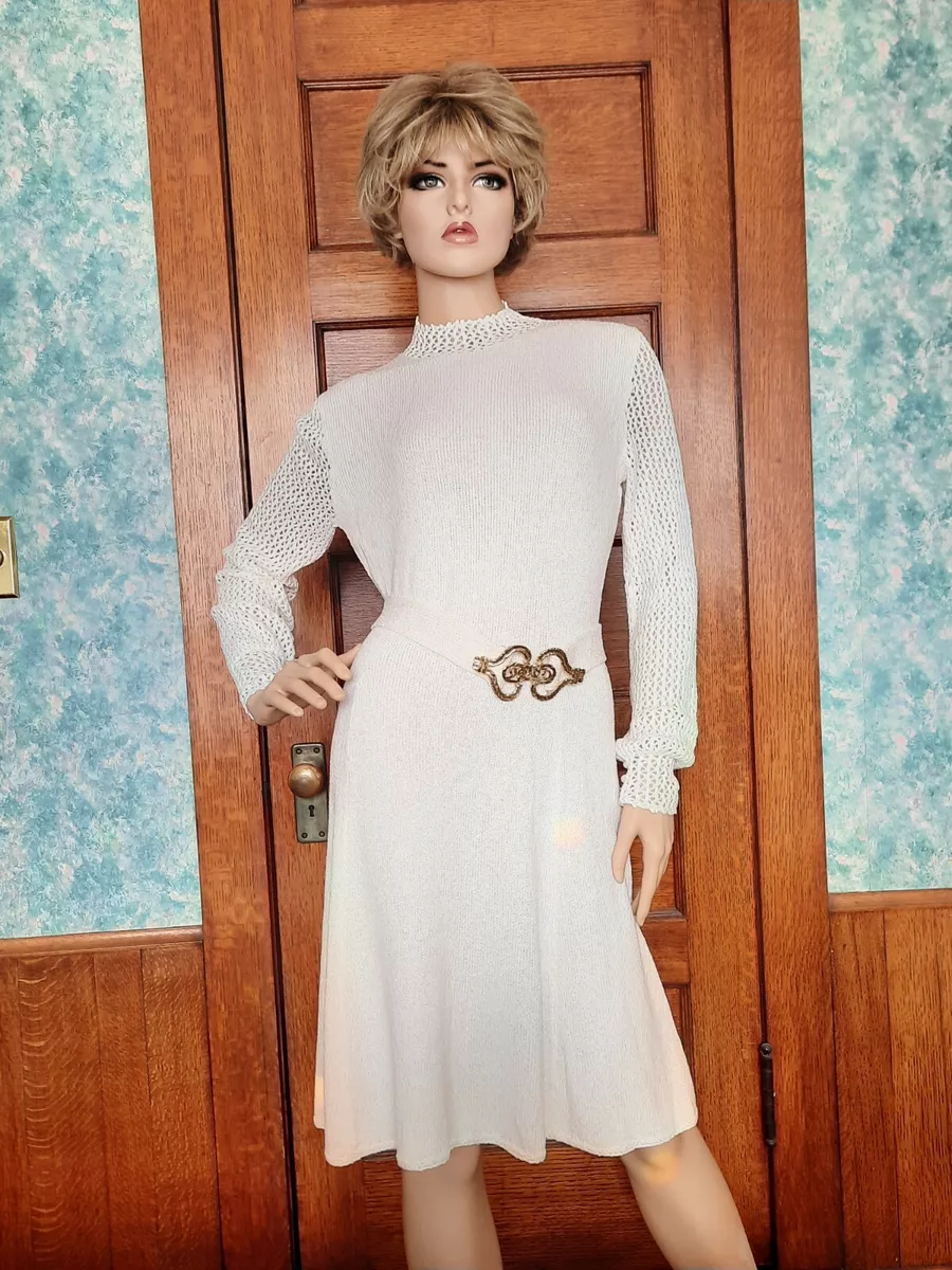 White 60s clearance dress
