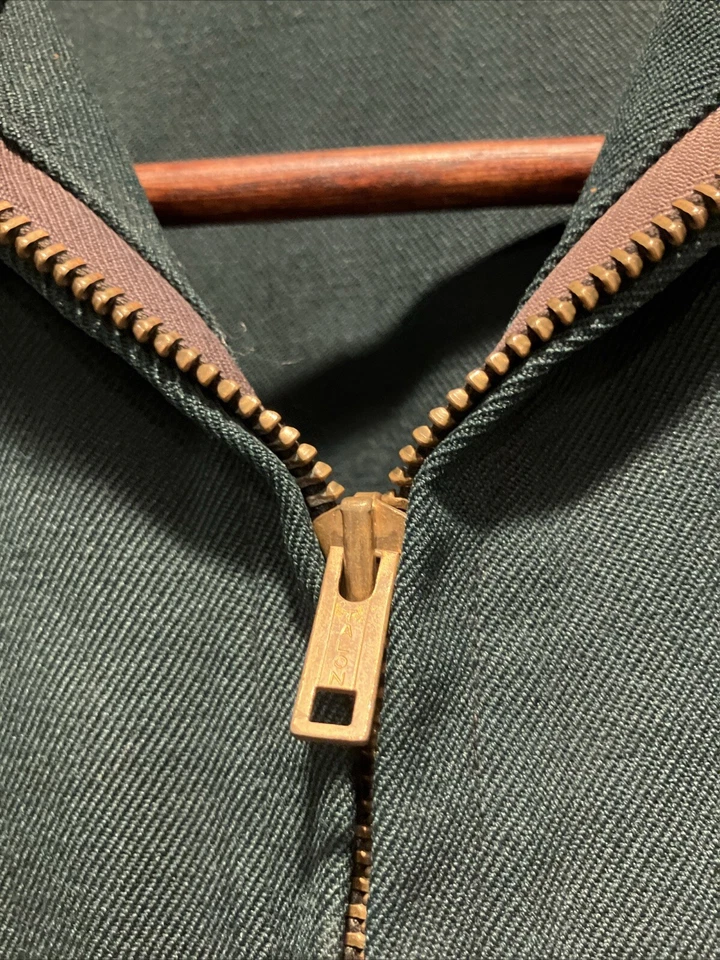 Vintage 50s Masterbuilt Wool Coke Delivery Workwear Jacket Sz 36 19.5x23 *READ* - Image 3 of 4