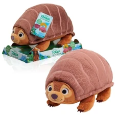 Disney RAYA and The Last Dragon Fold'n Roll Tuk Tuk Plush 2 in 1 Fold into Ball