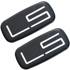 2x New Ls Pillar Roof Side Body Emblem Badge Trim 99-07 15036135 Chrome Black