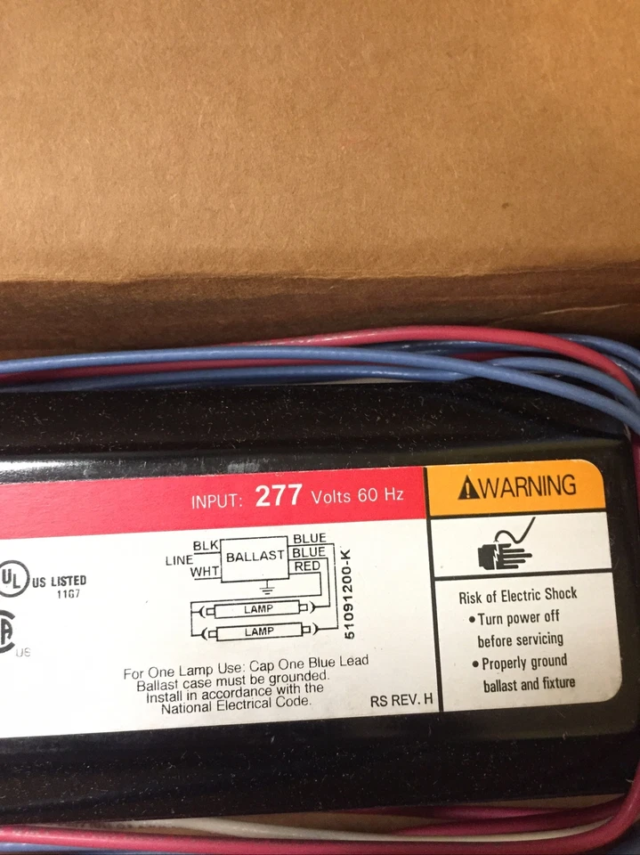 NEW in box TRIAD UNIVERSAL LIGHTING B259I277RH-000I  BALLAST! - Image 4 of 4