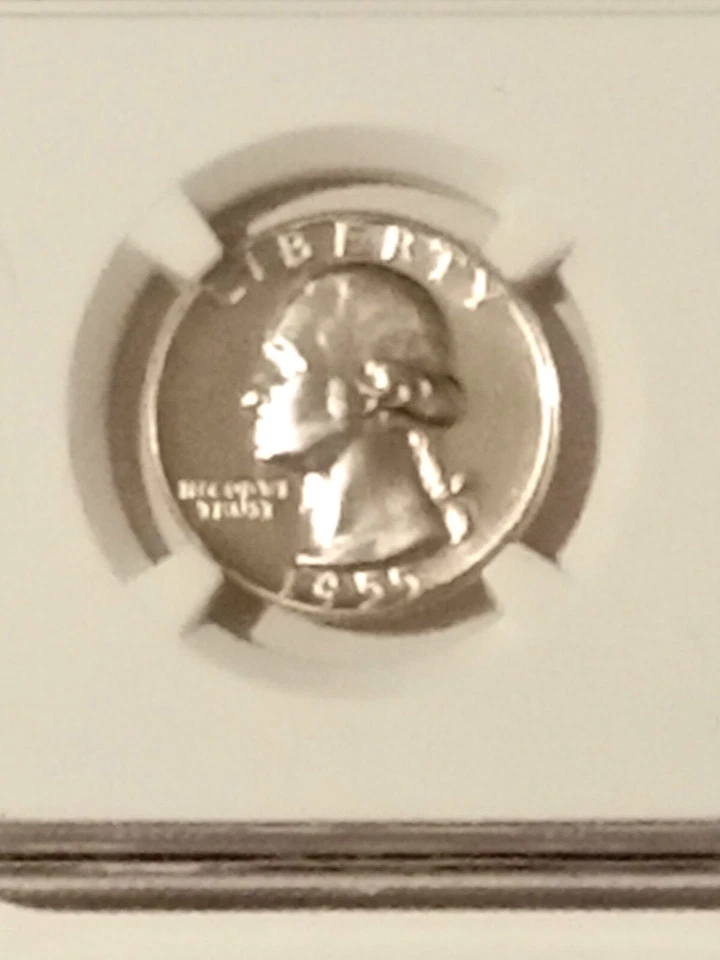 1955 Washington Quarter - SHINE and LUSTER - COMBINED SHIPPING - Image 2 of 4