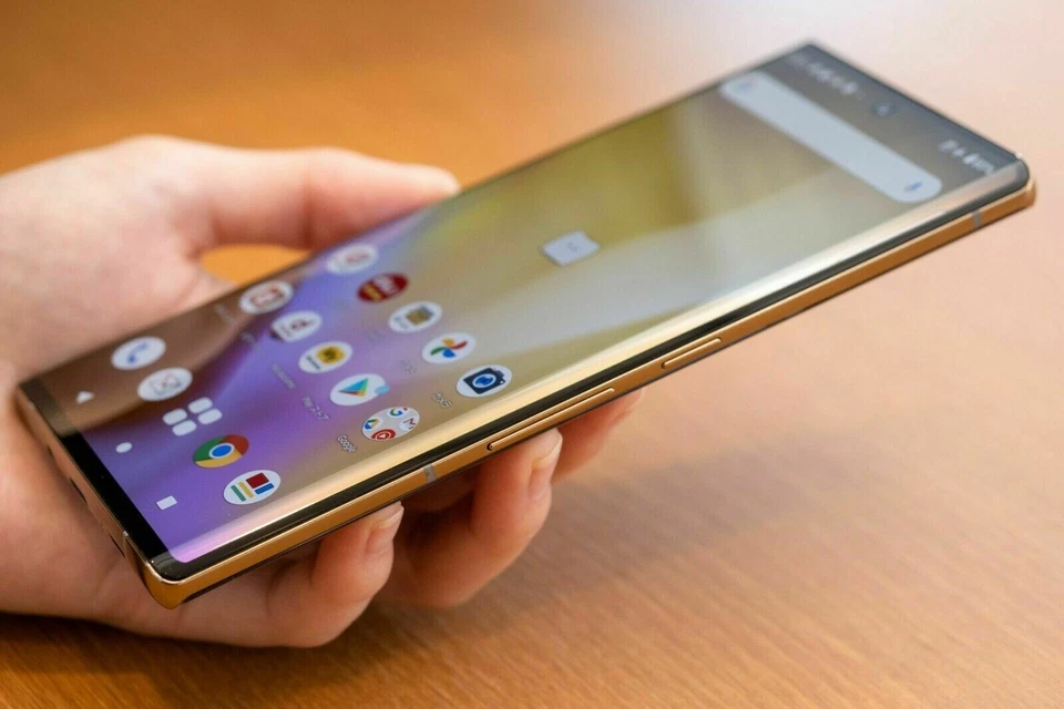 FUJITSU ARROWS NX9 5G ANDROID PHONE UNLOCKED JAPAN GOLD F-52A Waterproof 128GB - Image 3 of 4