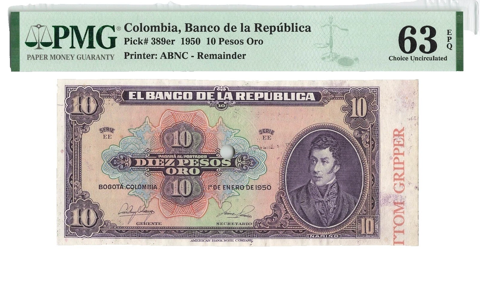 1950 South American Paper Money