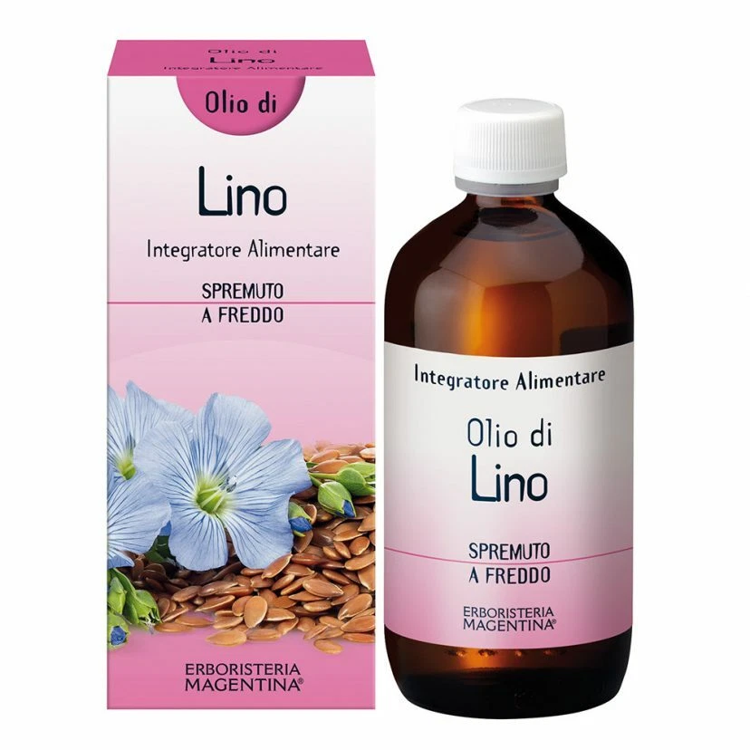 Olio di Lino - Integratore Alimentare Erboristeria Magentina 250 ml