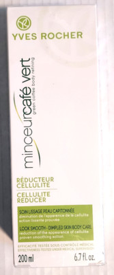 Yves Rocher Minceurcafe Vert Green Coffee Body Refining Cellulite Reducer 6.7 oz