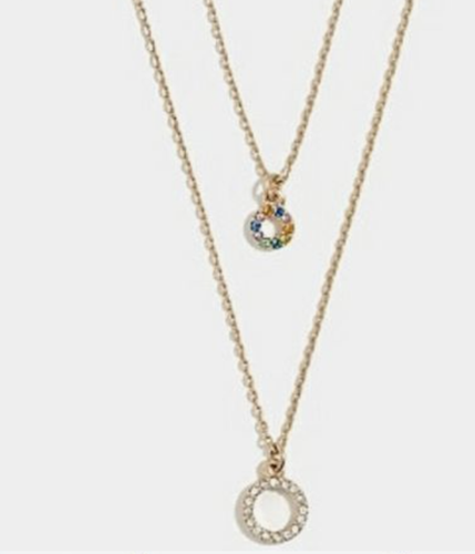 J. CREW Circle Layering Necklace item 