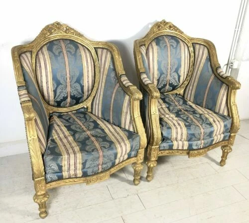 Poltrone e divani d'antiquariato barocco