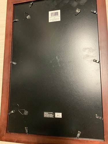 MCGARVY Irish Hall of Names Mirror Invictus Picture of Ireland and Wood Frame - Picture 5 of 10