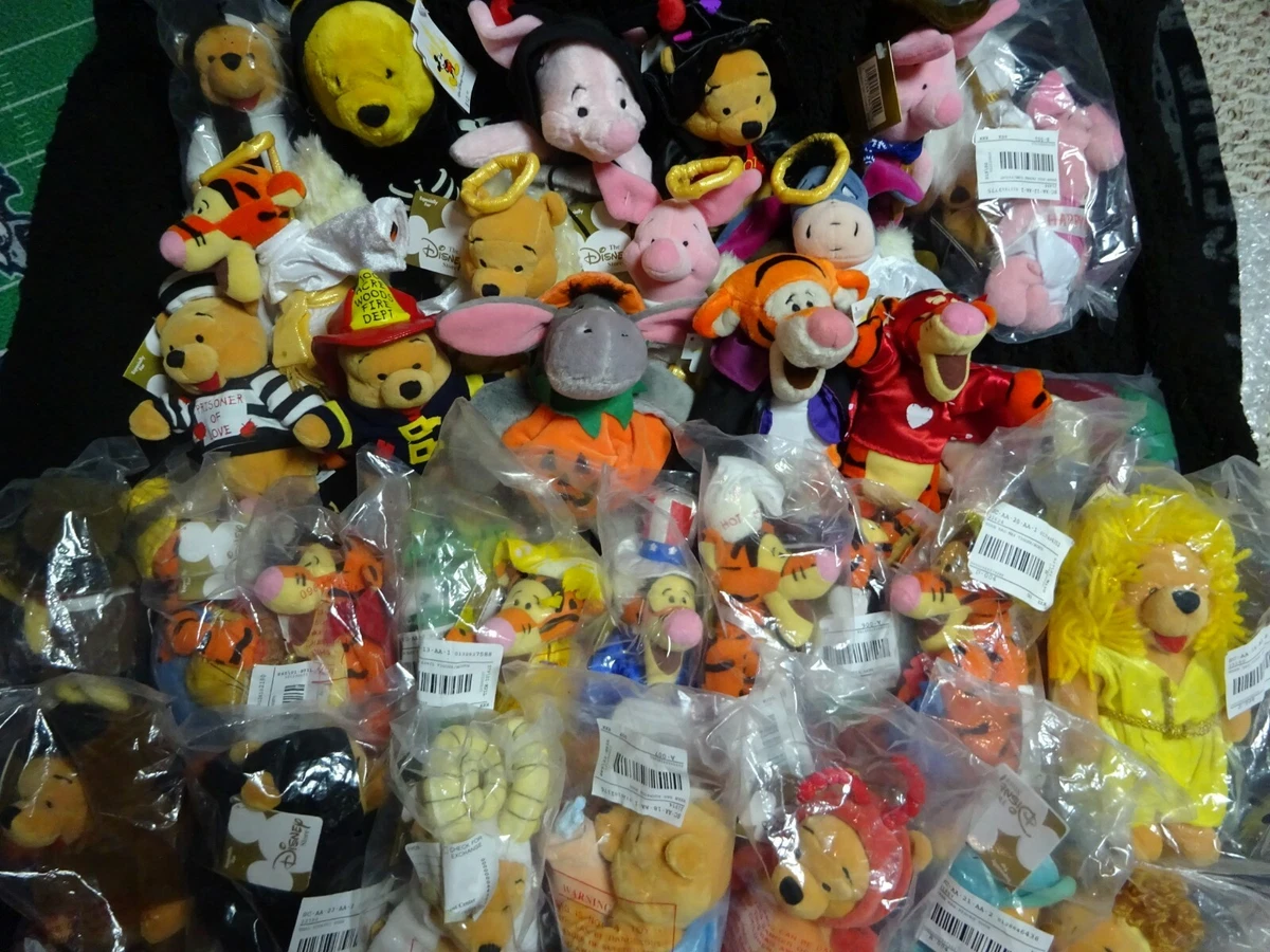 Disney winnie the cheap pooh beanie babies