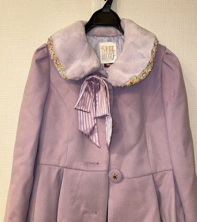 Secret honey Disney Rapunzel Tangled collaboration Coat beret