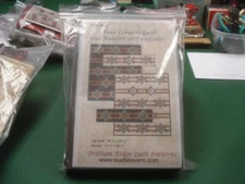 "Four Corners Table Runner Kit"  PTN1932 Trillium Ridge Quilt Patterns Indian 