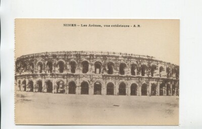 AK Frankreich Nimes Les Arenes Vue exterieure A.R.