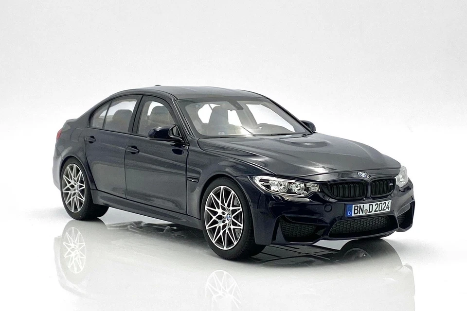 2017 BMW M3 COMPETITION 1/18 DIECAST CAR NOREV 183236 - Image 3 of 4