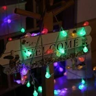60 LED Ball Solar Party Fairy Outdoor String Lights for Patio & Garden
