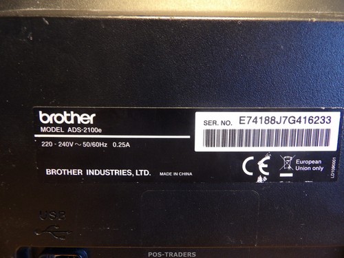 Scanner Brother ADS-2100E scanner à feuilles 600 x 600 DPI A4 Noir - USB CASSÉ - 第 8/8 張圖片