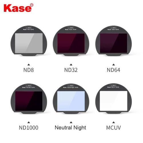 Kase Clip-in filters ND1000  ND64 MCUV ND8 for Canon R5 R6 Cameras - Afbeelding 1 van 9