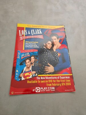 TPEEP274 MAGAZINWERBUNG 11X8'' LOIS & CLARK - DIE NEUEN ABENTEUER DES SUPERMAN 