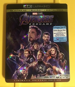 Details About Avengers Endgame 4k Ultra Hd 4kbluraydigital Brand New Wslipcover