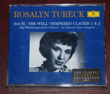 Bach: The Well-Tempered Clavier 1 & 2 (CD, Jan-2000, 4 Discs