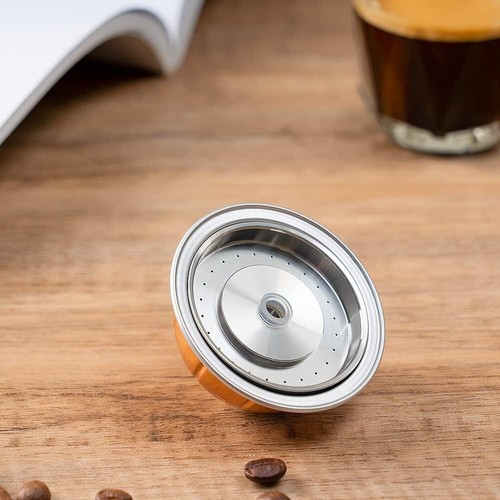 Eco-Friendly Vertuo Next Reusable Pod Set with Coffee Capsule Tamper - 3 Sizes - Picture 4 of 11