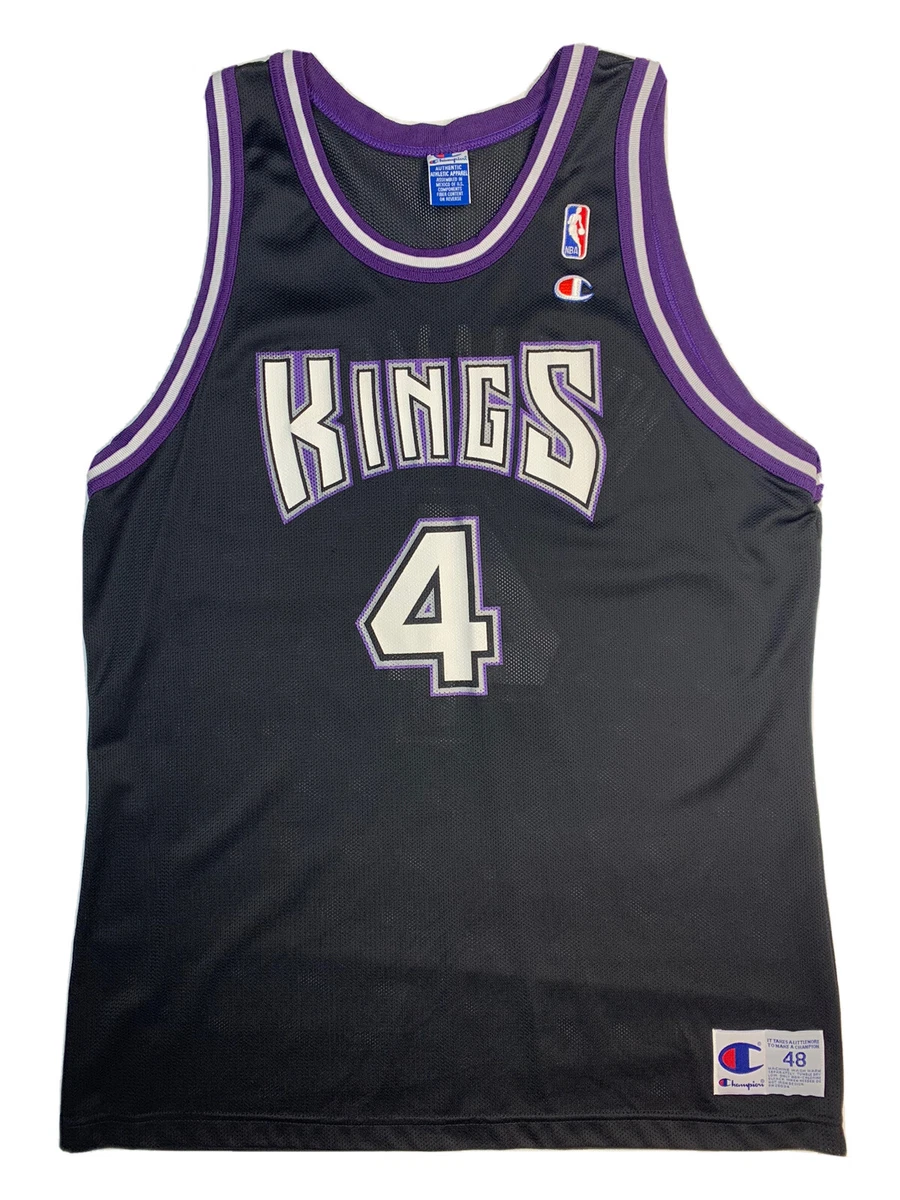 Rare Corliss Williamson Sacramento Kings Jersey vintage 90s Champion 48