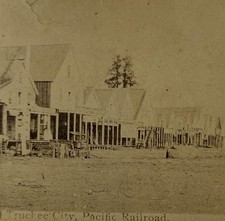 c1870s TRUCKEE CITY HISTORIC MOUNTAIN TOWN CALIFORNIA s SIERRA NEVADA Pacific RR