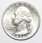1936-P Washington Quarter — photo from another recent sale