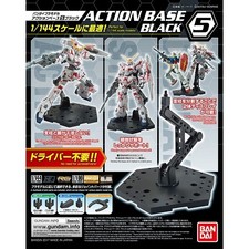 Bandai Gundam Action Base 5 Black Gunpla 1/144 Scale Display Stand USA Seller