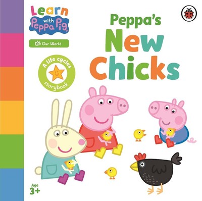 Learn with Peppa: Peppa's New Chicks by Peppa Pig Board Book Book
