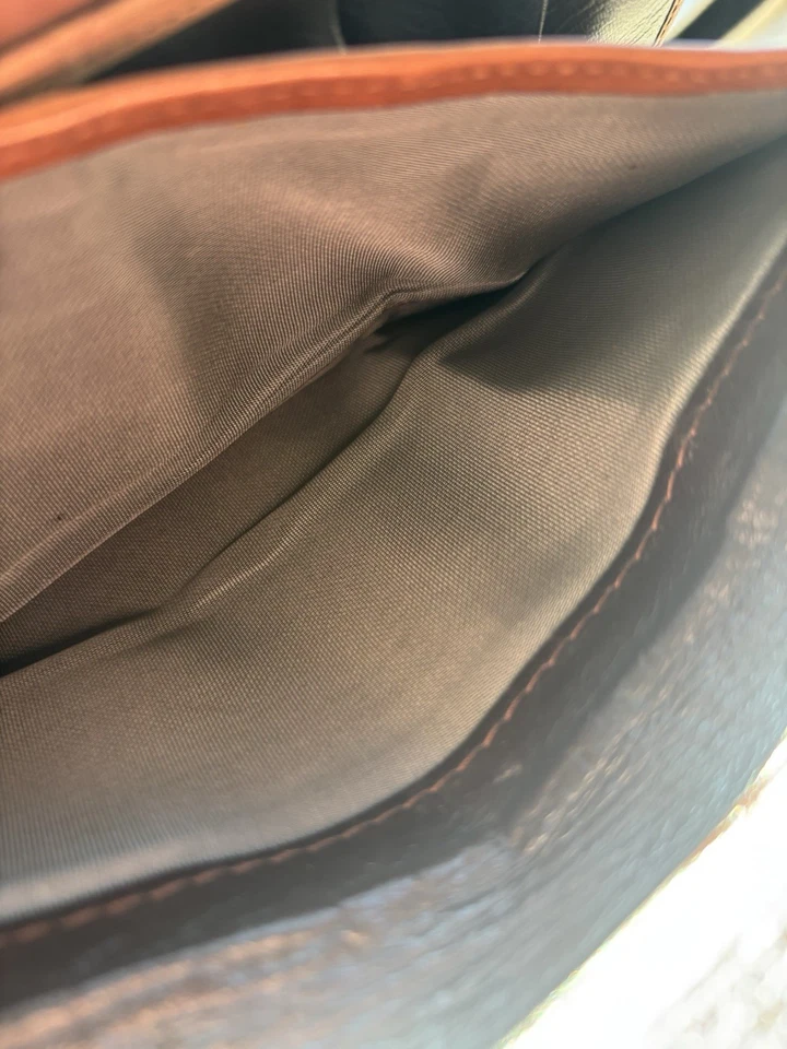 复古 Roberta di Camerino 棕色皮革钱包 — 第 2/4 张图片