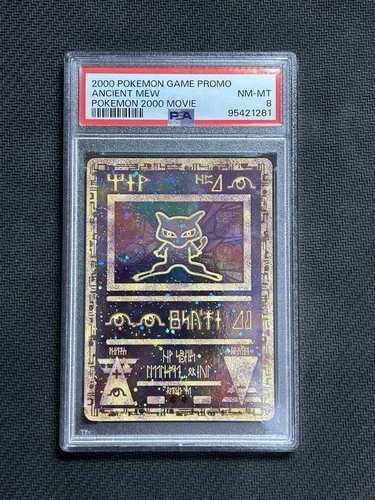 Pokémon TCG Ancient Mew Holo Pokemon 2000 Movie Promo - Graded! PSA 8