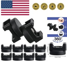 Magnetic Zip Tie Mount Base Black Magnetic Cable Clips Wire Holder Multipurpo...