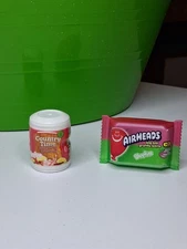 SET of 2 Shopkins Real Littles Snack Time Airheads & Country Time Lemonade