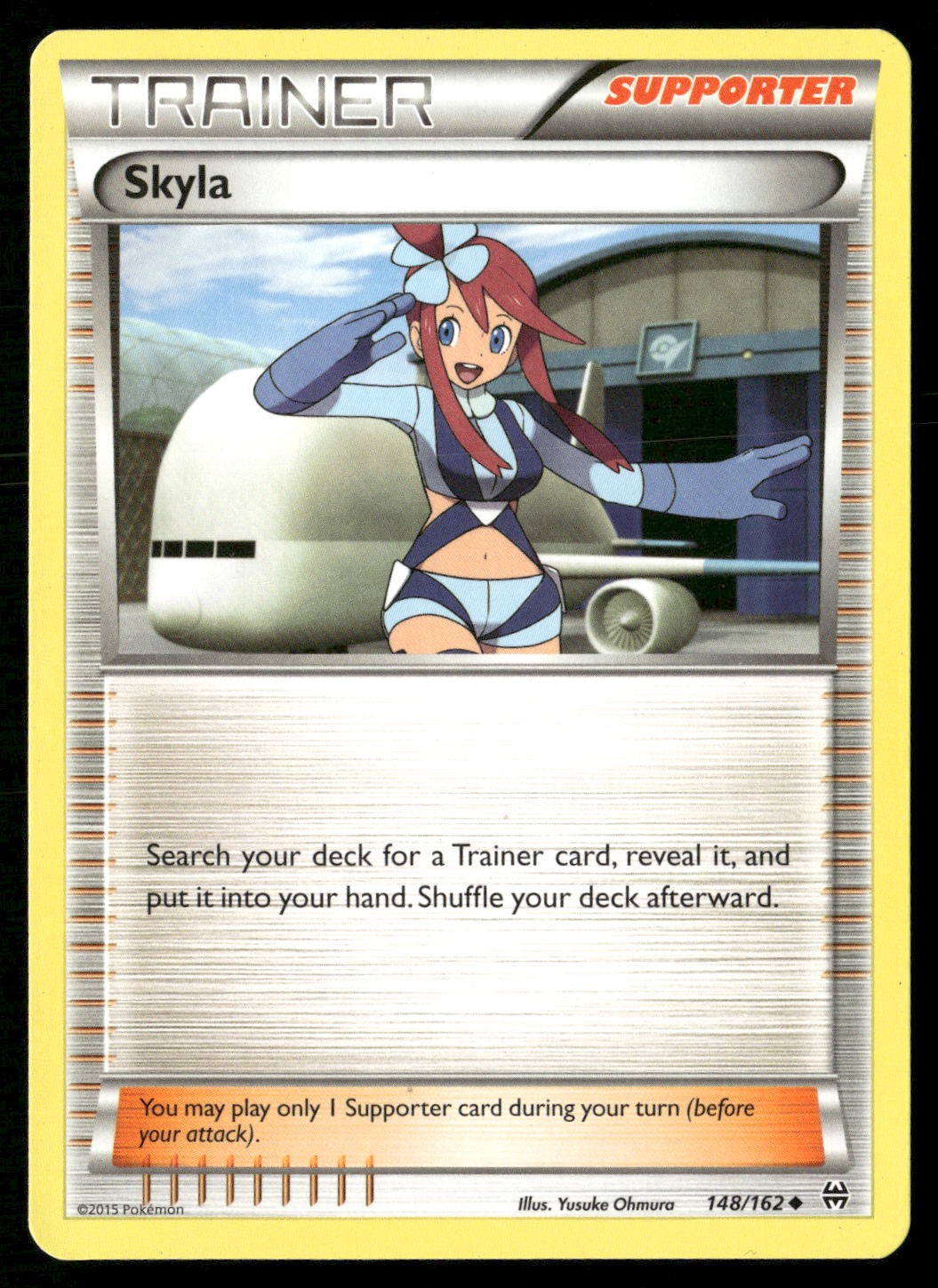 Skyla 148/162 Uncommon BREAKthrough Pokemon Lightly Played