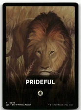 Prideful Theme Card #8 (NM) Foundations Jumpstart J25 Magic MTG